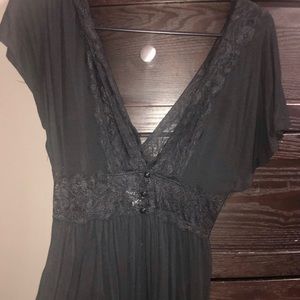 Black Lacey top